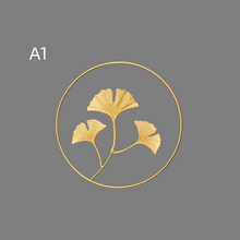 Load image into Gallery viewer, Gold Wall Decor,Gold Metal Wall Art Decor Gold Ginkgo Maple Monstera Leaf Wall Decor for Bedroom
